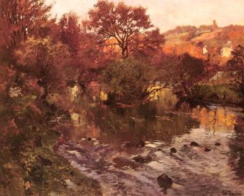 弗裡茨 陶洛 Golden Autumn, Brittany 弗裡茨 陶洛 Golden Autumn, Brittany